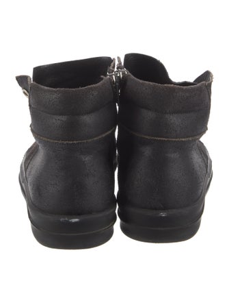 Rick Owens Leather Boots