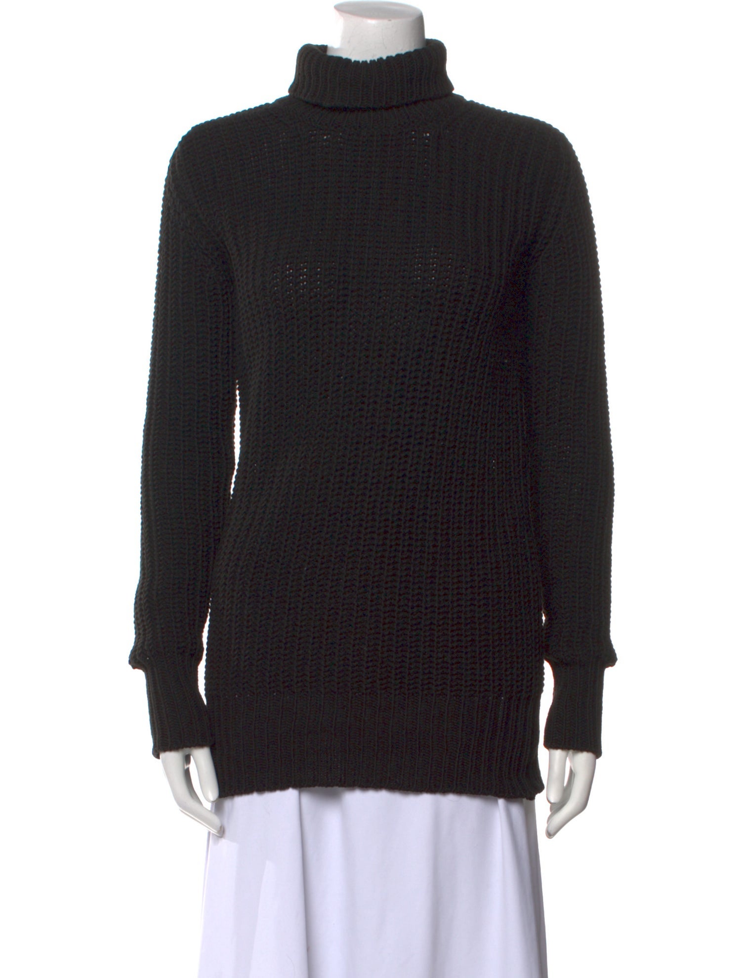 Rick Owens Virgin Wool Turtleneck Sweater