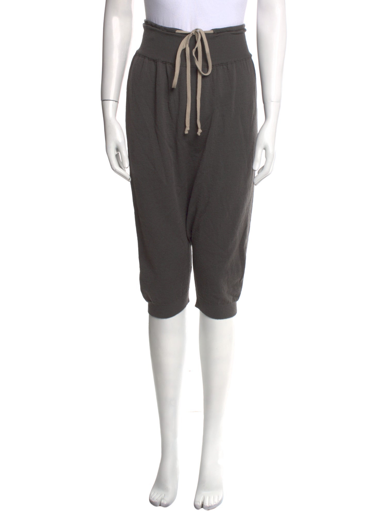 Rick Owens Virgin Wool Knee-Length Shorts