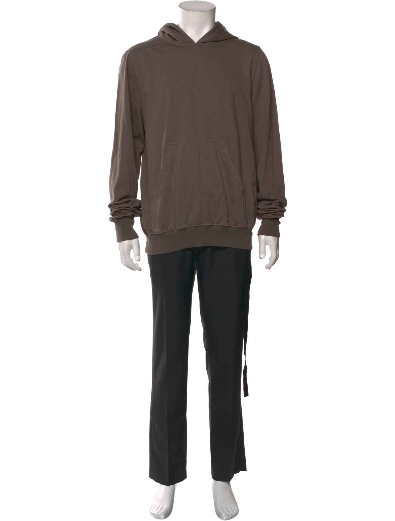 Rick Owens Drkshdw Crew Neck Long Sleeve Hoodie