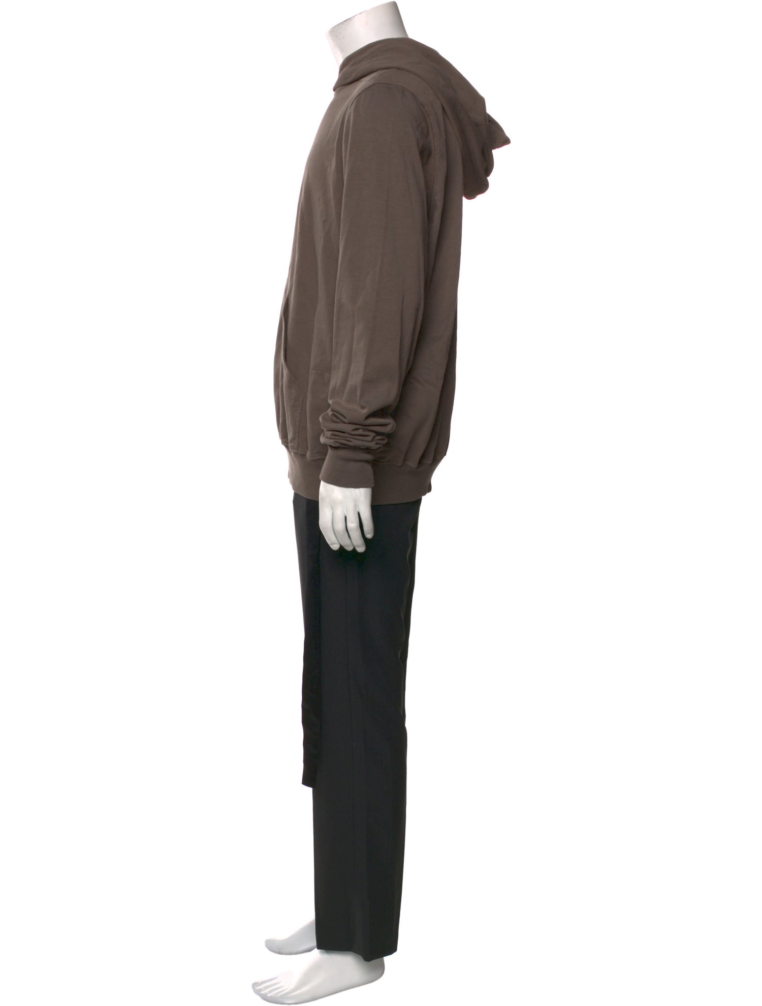 Rick Owens Drkshdw Crew Neck Long Sleeve Hoodie
