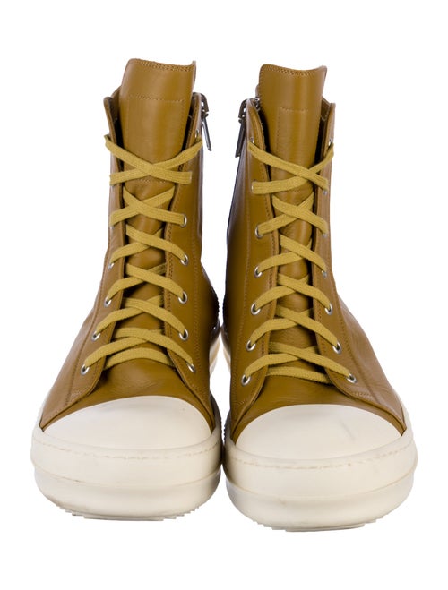Rick Owens Leather Sock Sneakers
