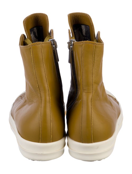 Rick Owens Leather Sock Sneakers