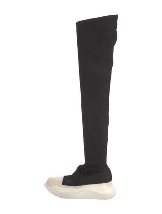 Rick Owens Leather Sock Boots