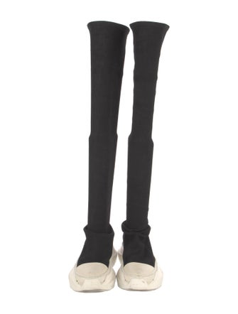 Rick Owens Leather Sock Boots