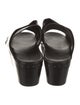 Rick Owens Leather Studded Accents Slides