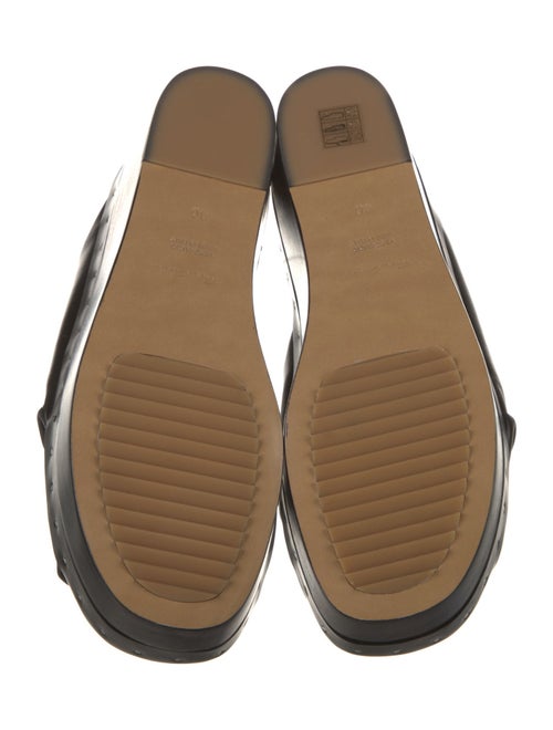 Rick Owens Leather Studded Accents Slides