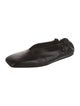 Rick Owens Leather Ballet Flats