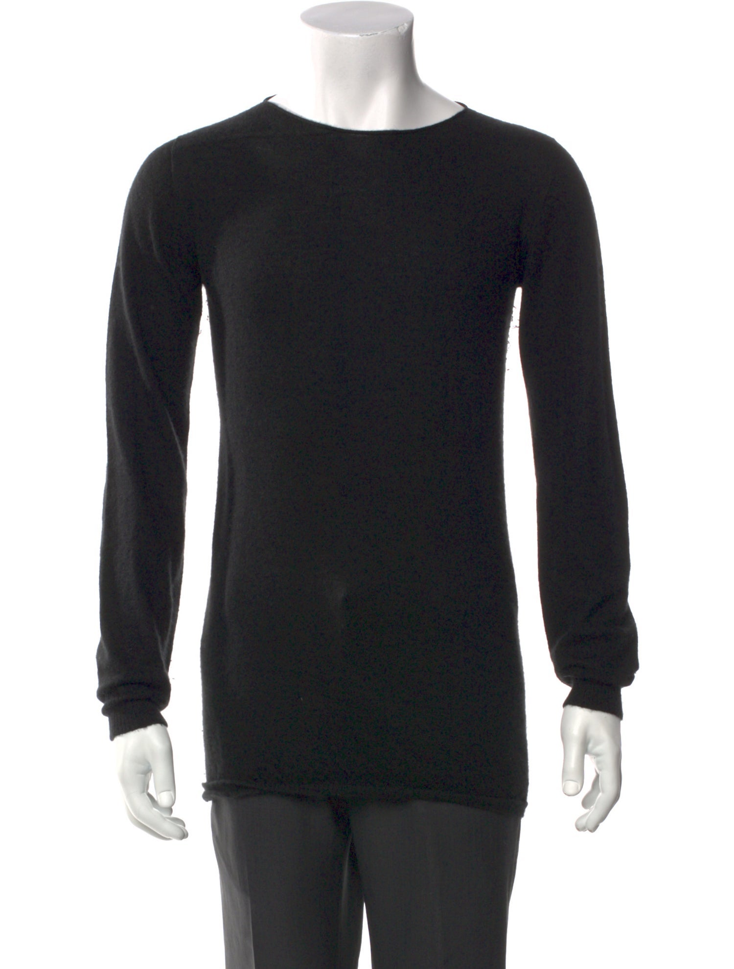 Rick Owens Cashmere Crew Neck Pullover