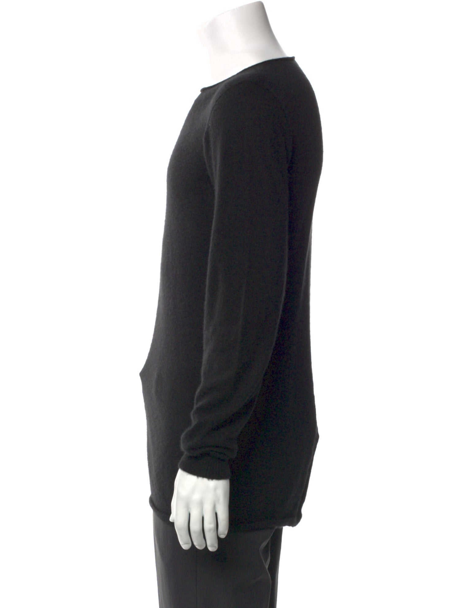 Rick Owens Cashmere Crew Neck Pullover