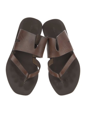 Rick Owens Leather Flats