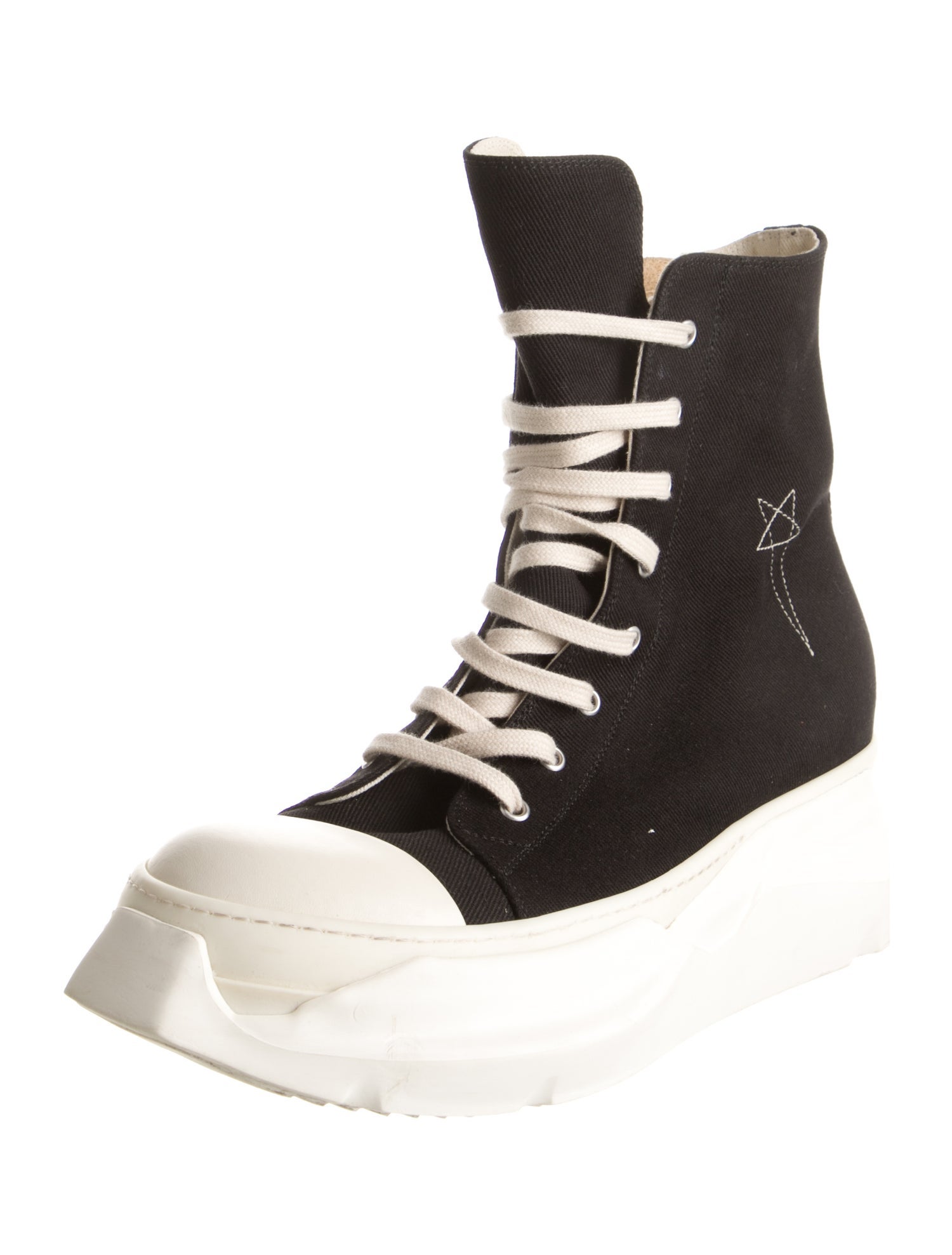 Rick Owens Canvas Sneakers