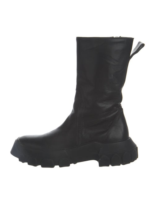 Rick Owens Leather Boots