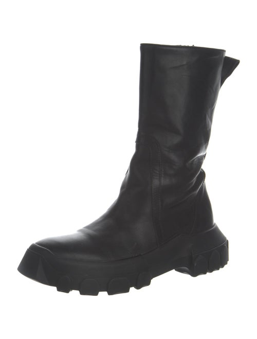 Rick Owens Leather Boots