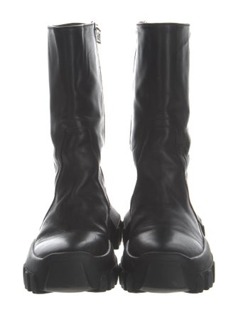 Rick Owens Leather Boots