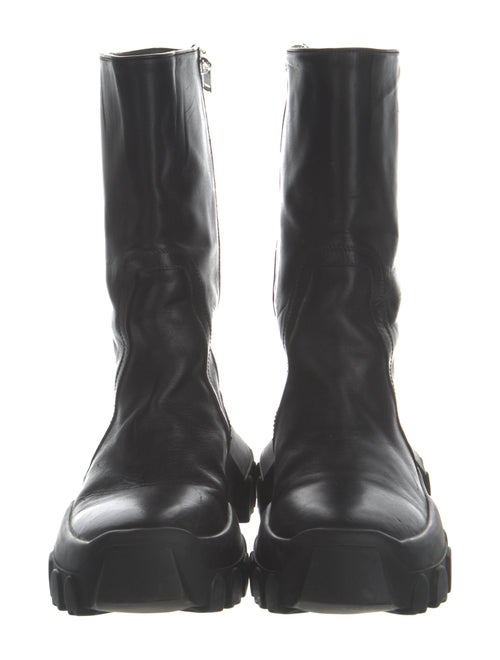 Rick Owens Leather Boots
