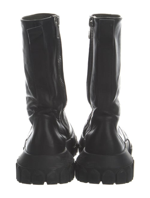 Rick Owens Leather Boots