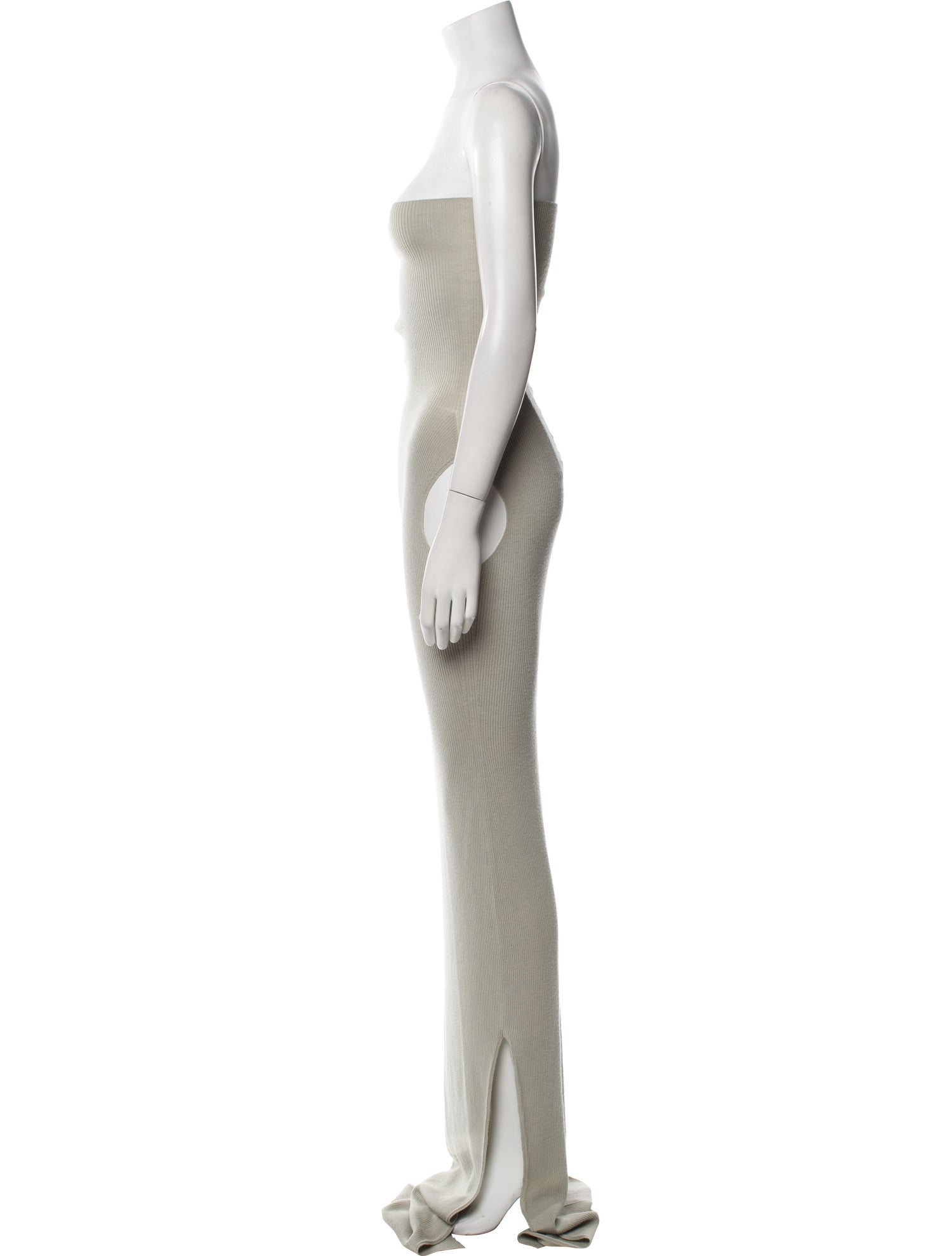 Rick Owens Virgin Wool Long Dress