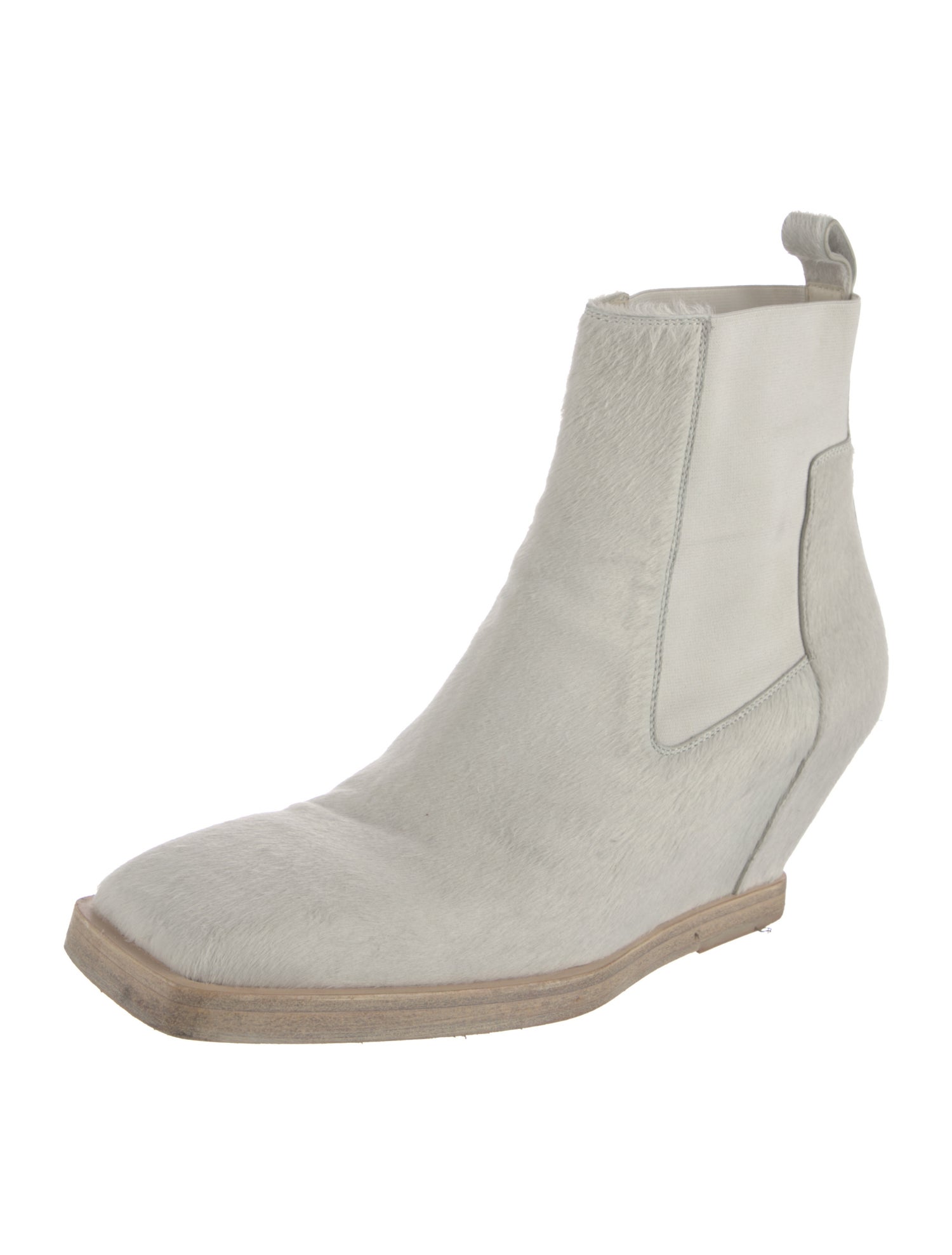 Rick Owens Ponyhair Chelsea Boots