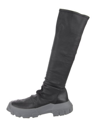 Rick Owens Leather Boots