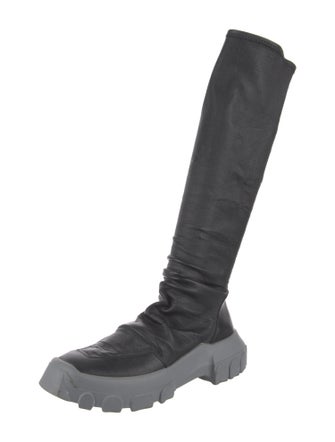 Rick Owens Leather Boots