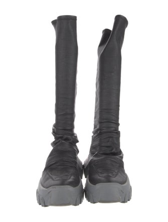 Rick Owens Leather Boots