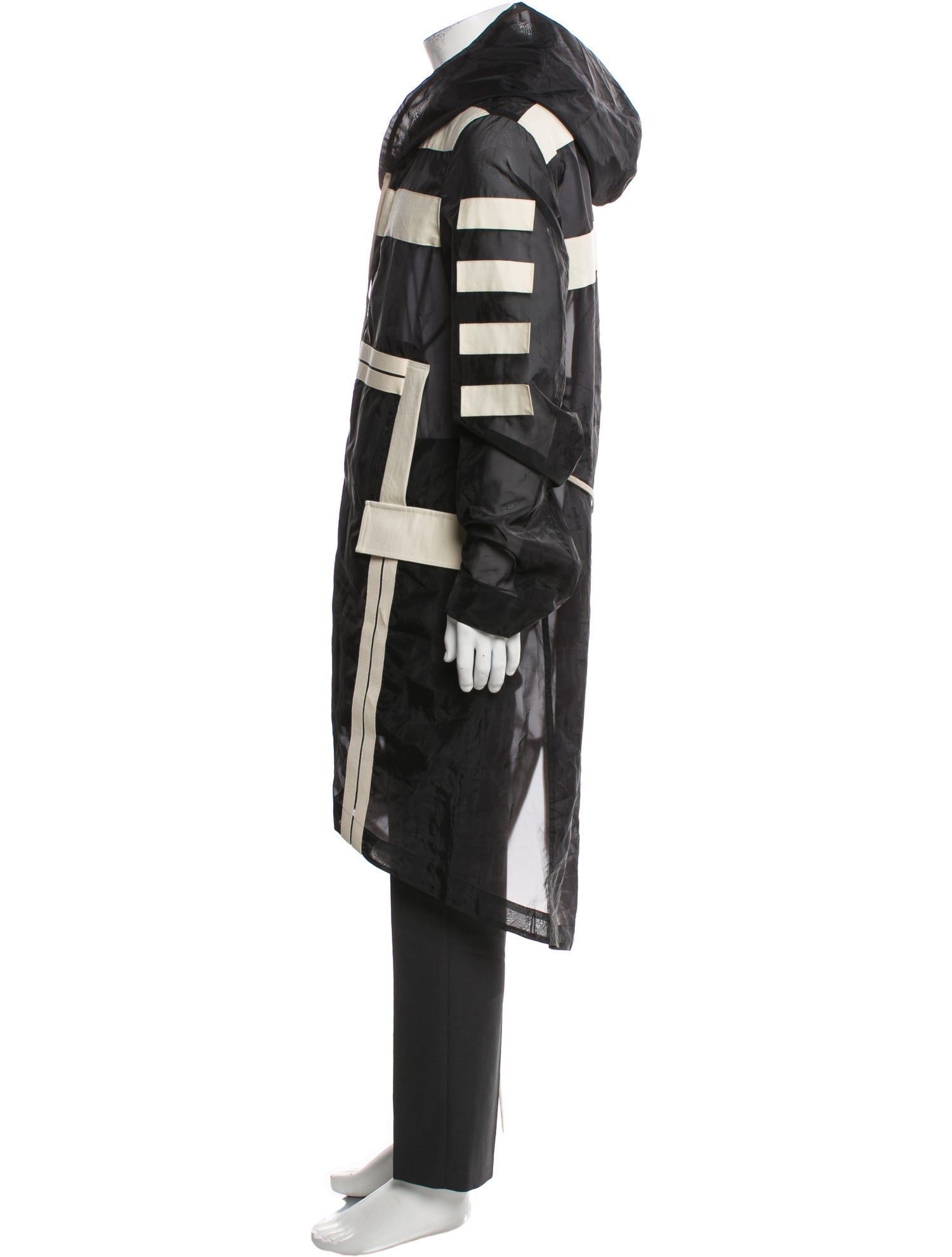 Rick Owens Striped Parka