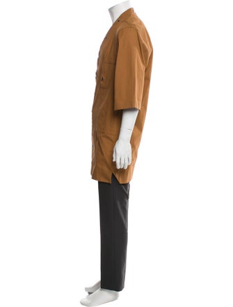 Rick Owens Striped Trench Coat