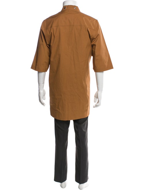 Rick Owens Striped Trench Coat