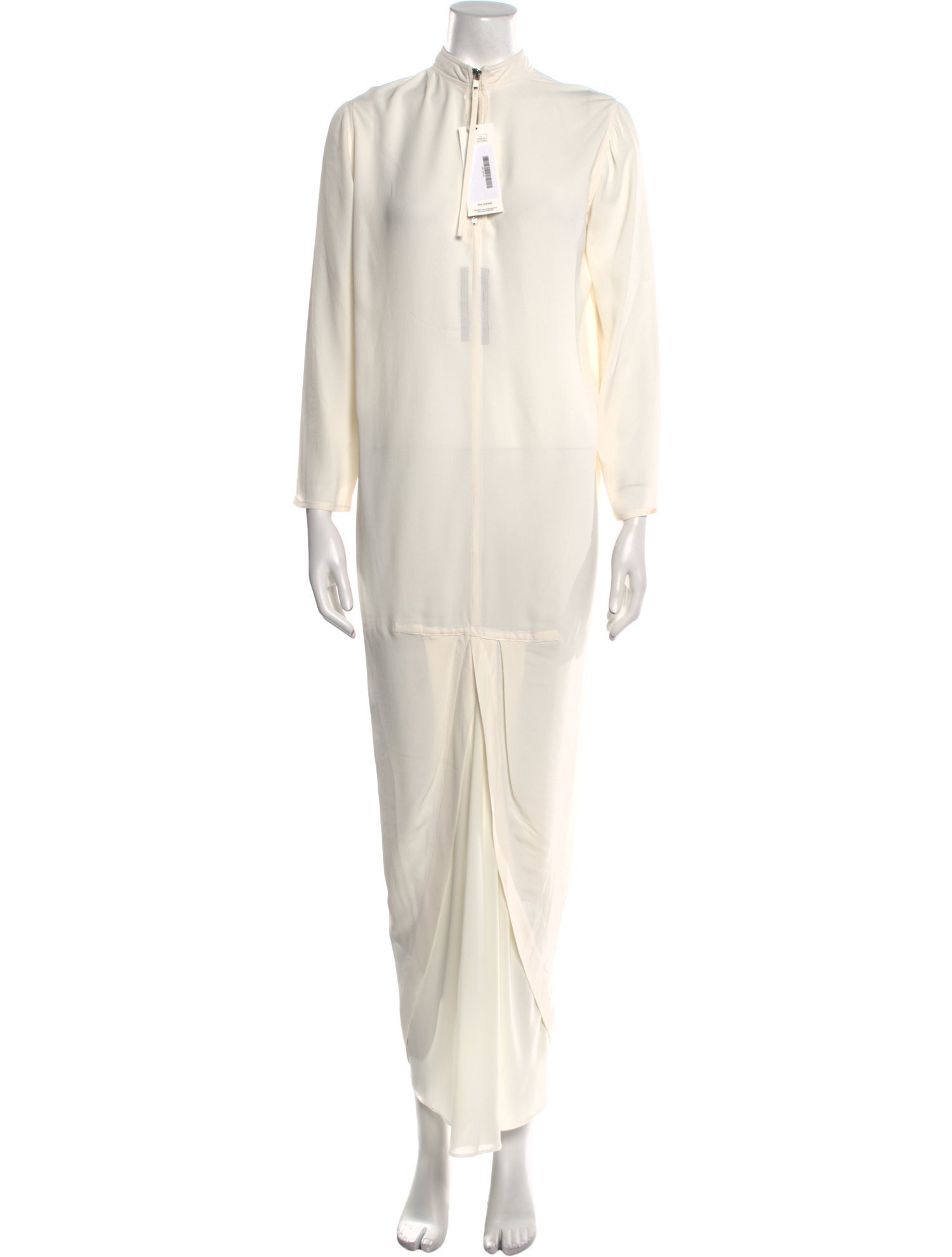 Rick Owens Mock Neck Long Dress