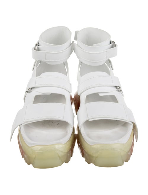 Rick Owens Leather Gladiator Sandals