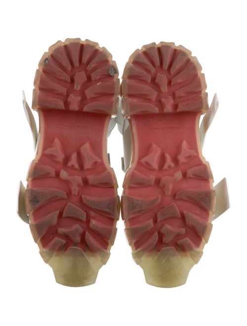 Rick Owens Leather Gladiator Sandals