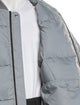 Rick Owens 2022 'Strobe' Reflective Oversized Flight Puffer Coat