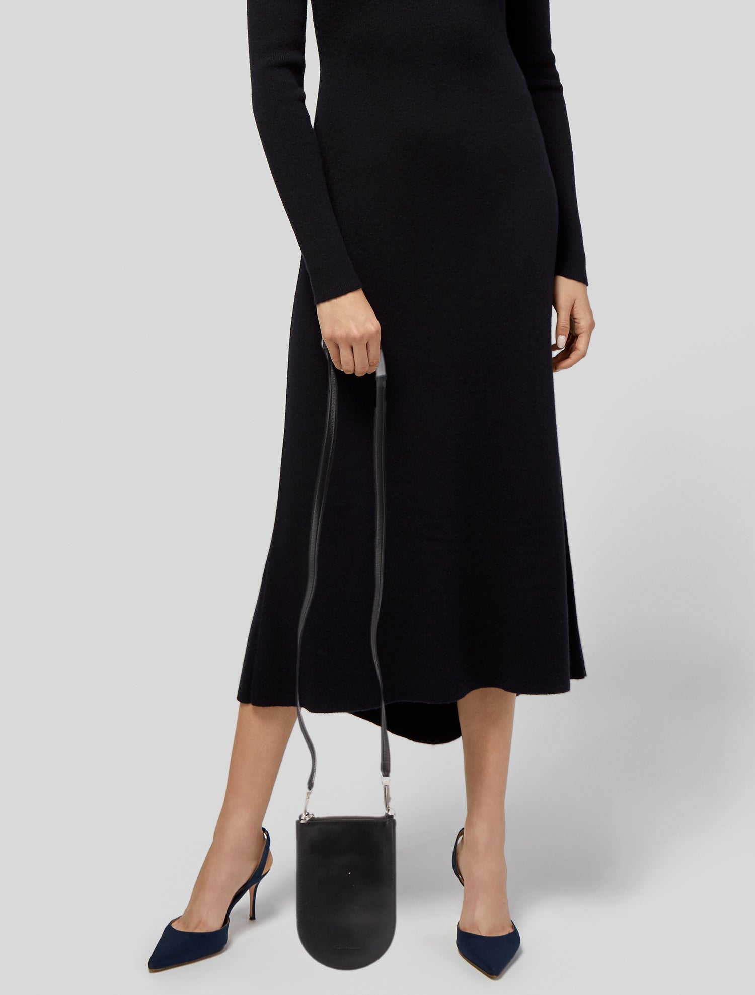 Rick Owens Leather Crossbody Bag