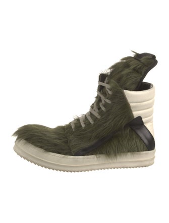 Rick Owens Fur Sneakers
