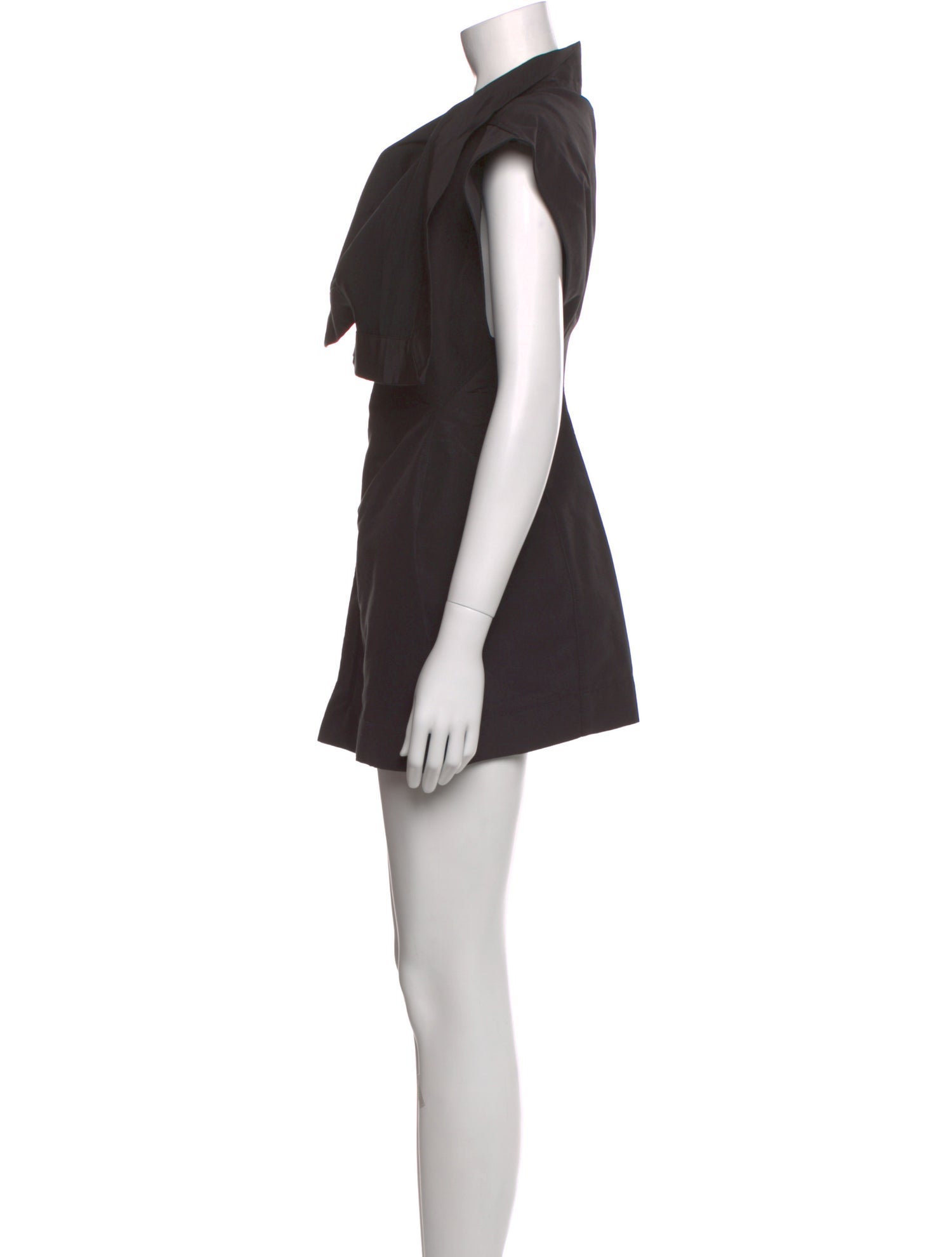 Rick Owens V-Neck Mini Dress