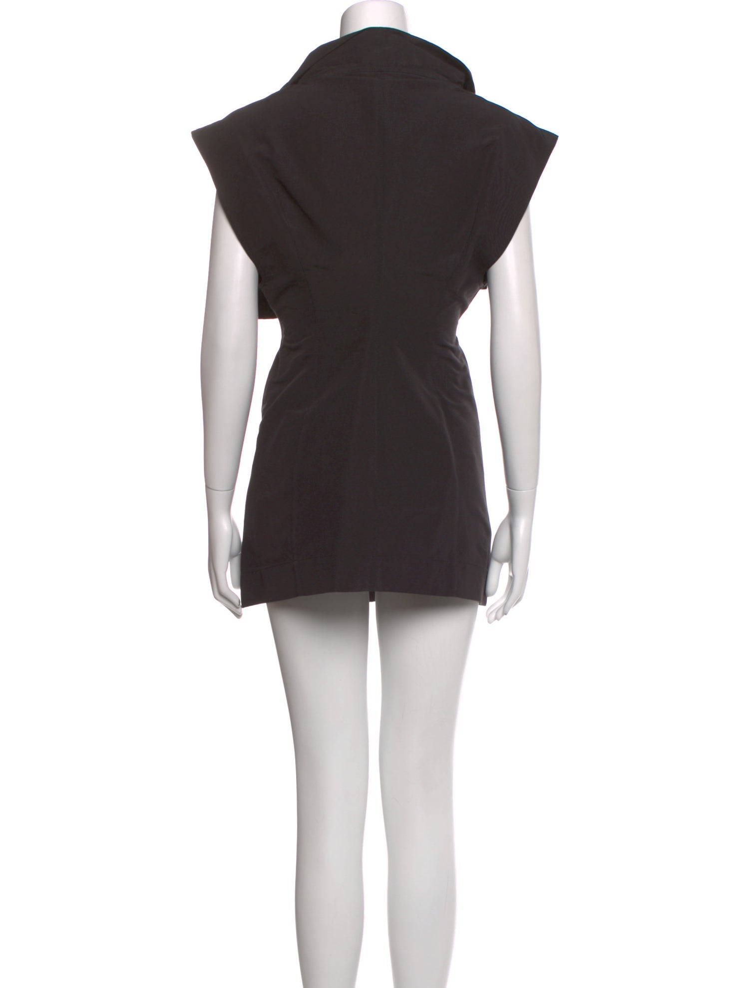 Rick Owens V-Neck Mini Dress