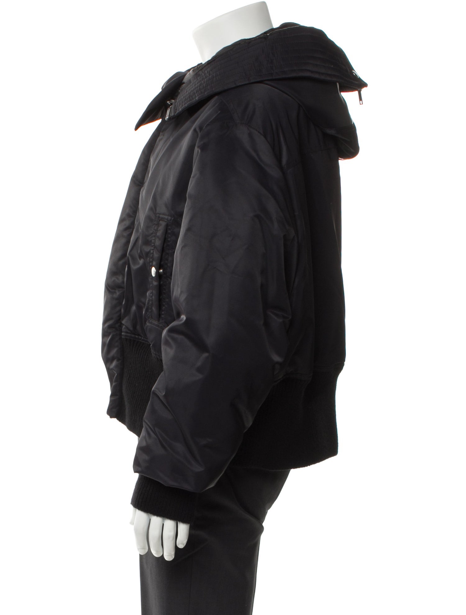 Rick Owens 2023 'Luxor' Cropped Alice Parka
