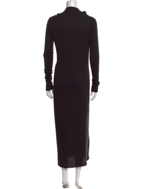 Rick Owens Cowl Neck Long Dress