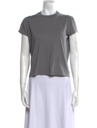 Rick Owens Crew Neck Short Sleeve T-Shirt