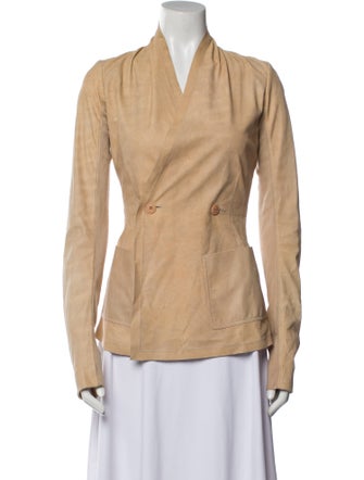 Rick Owens Leather Jacket