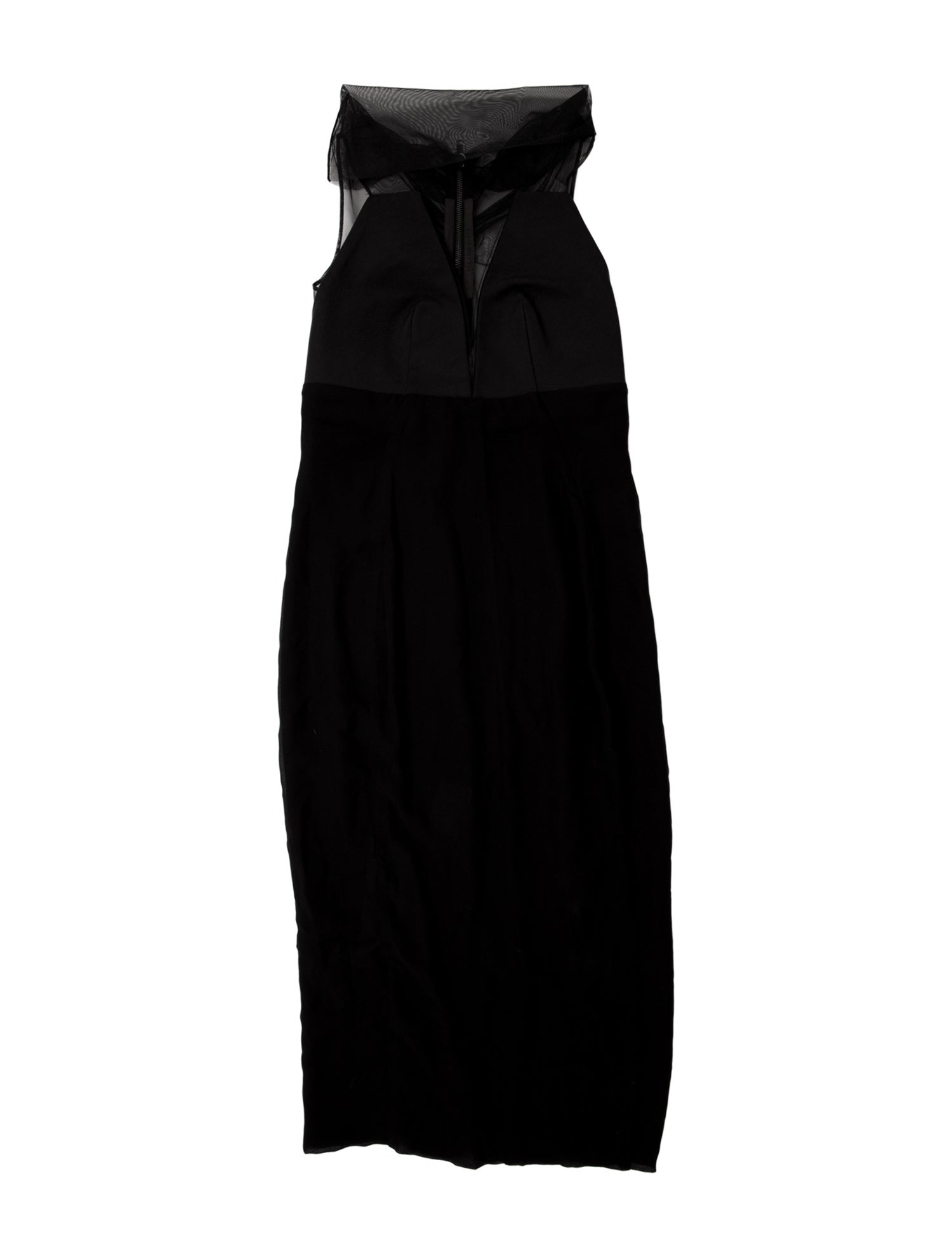 Rick Owens Silk Midi Length Dress