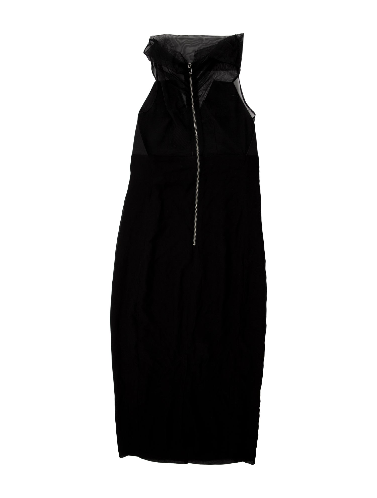 Rick Owens Silk Midi Length Dress