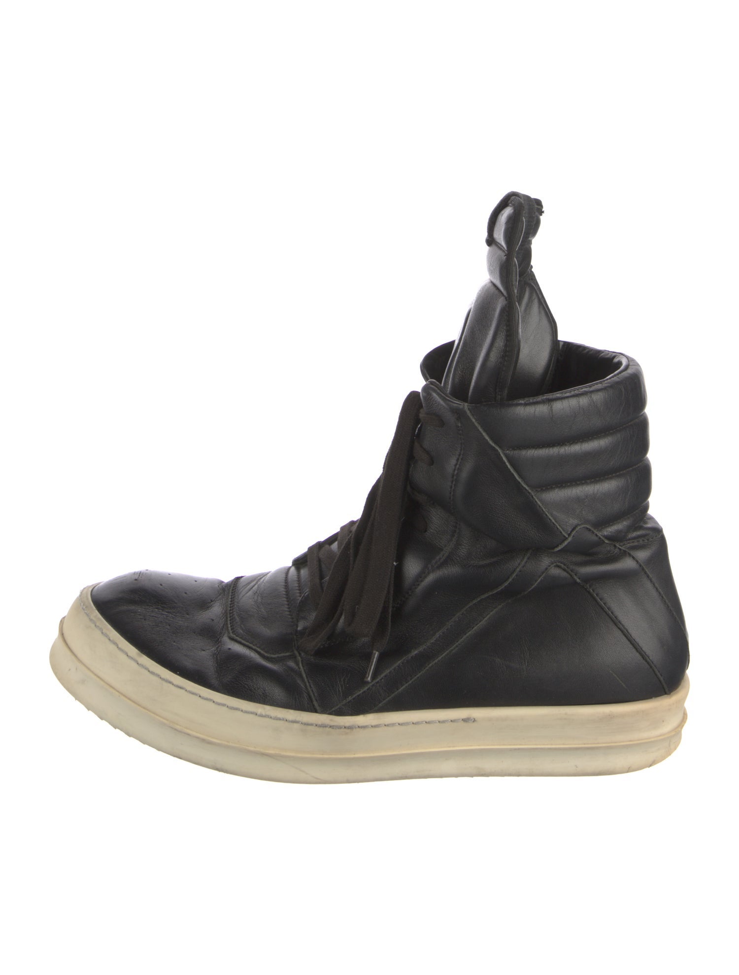 Rick Owens Leather Sneakers