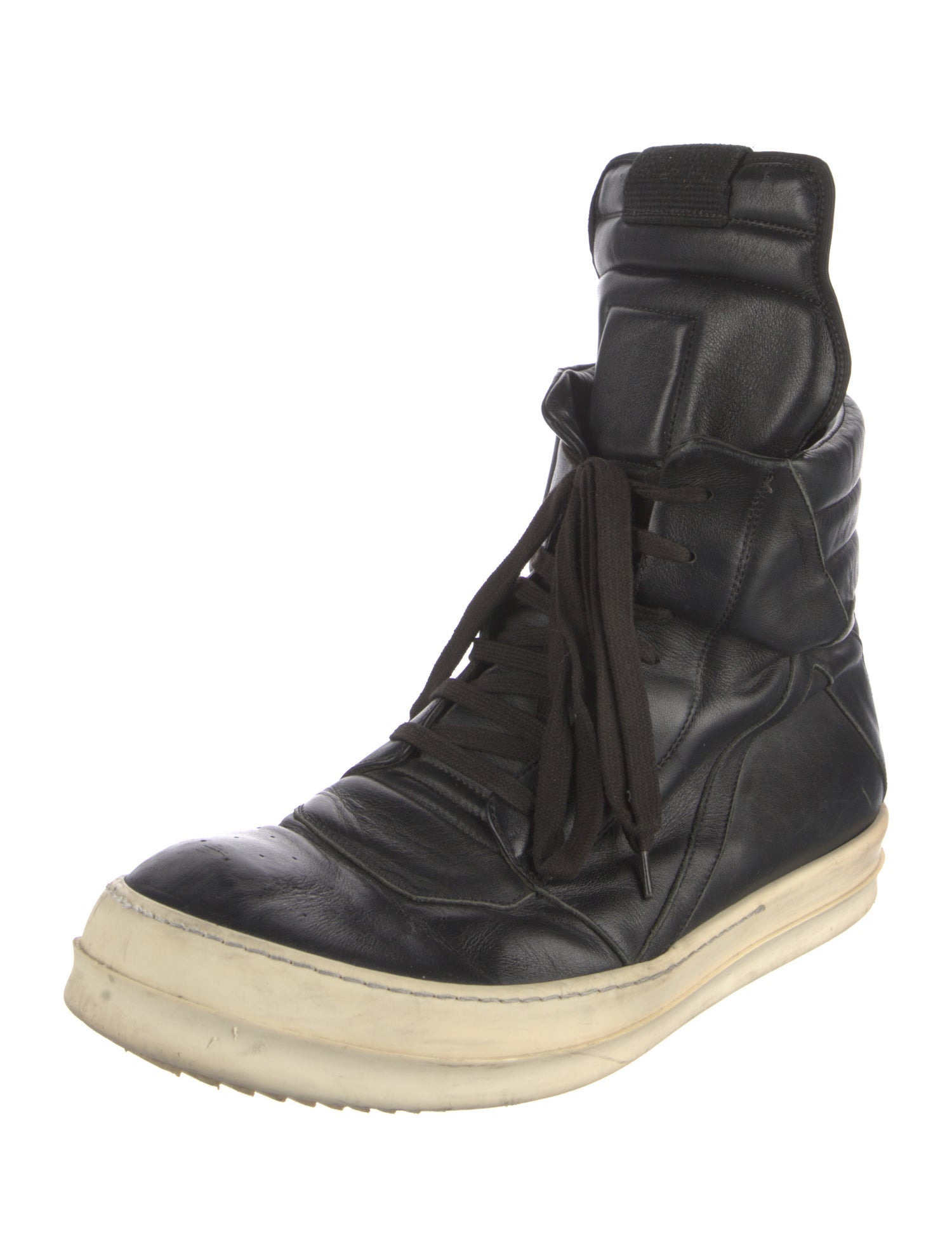 Rick Owens Leather Sneakers