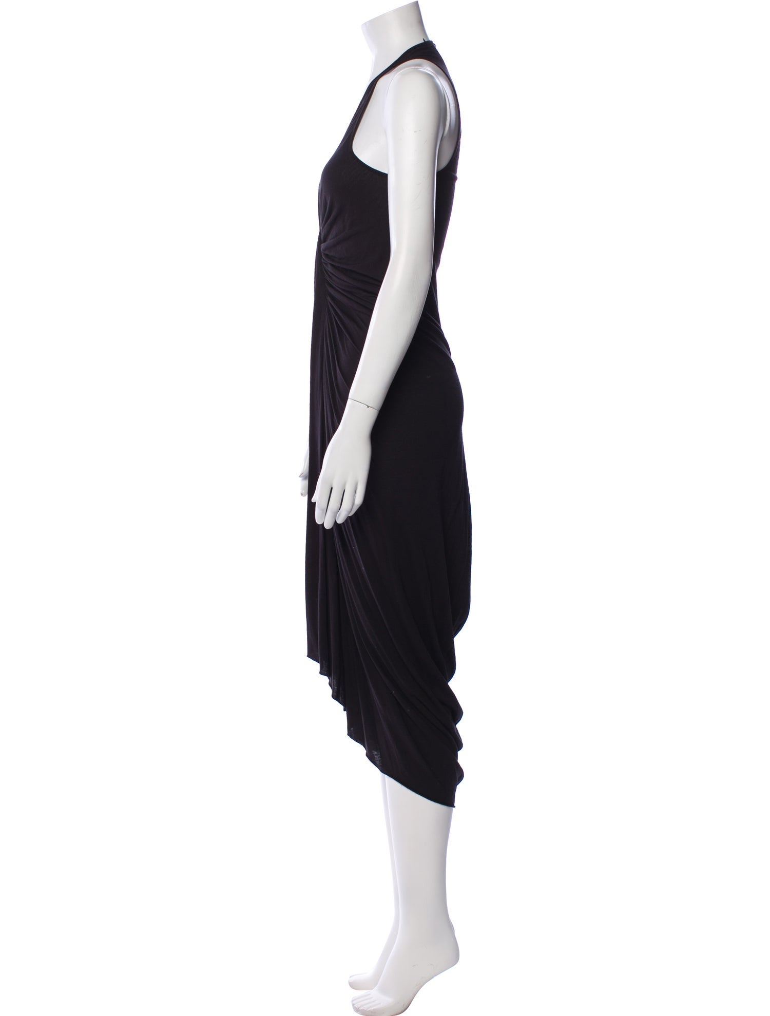 Rick Owens Lilies V-Neck Long Dress
