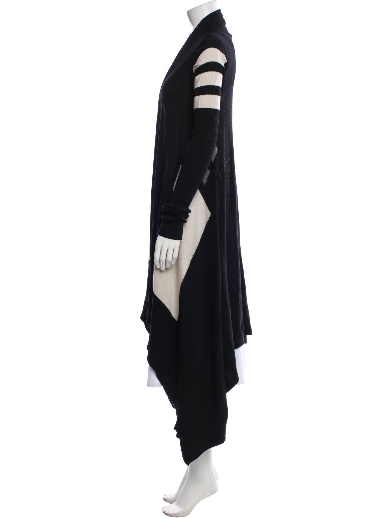 Rick Owens Virgin Wool Striped Sweater