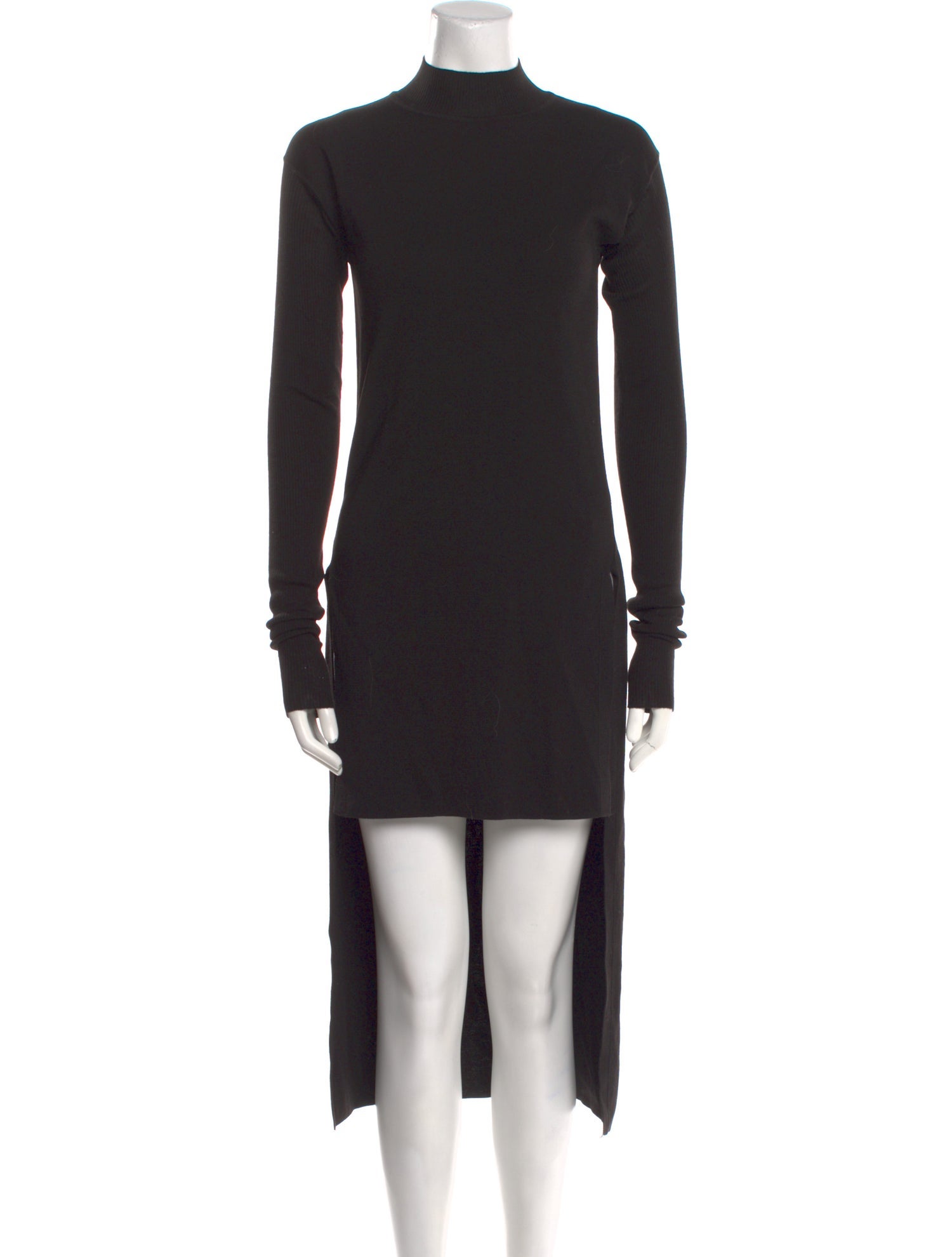 Rick Owens Virgin Wool Long Dress