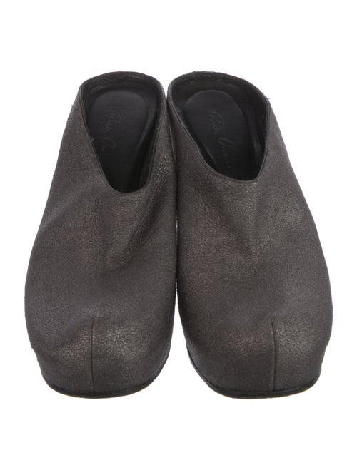 Rick Owens Leather Mules