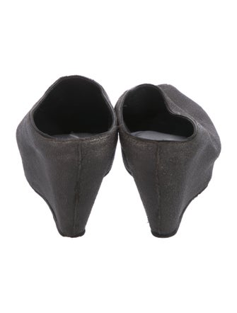Rick Owens Leather Mules